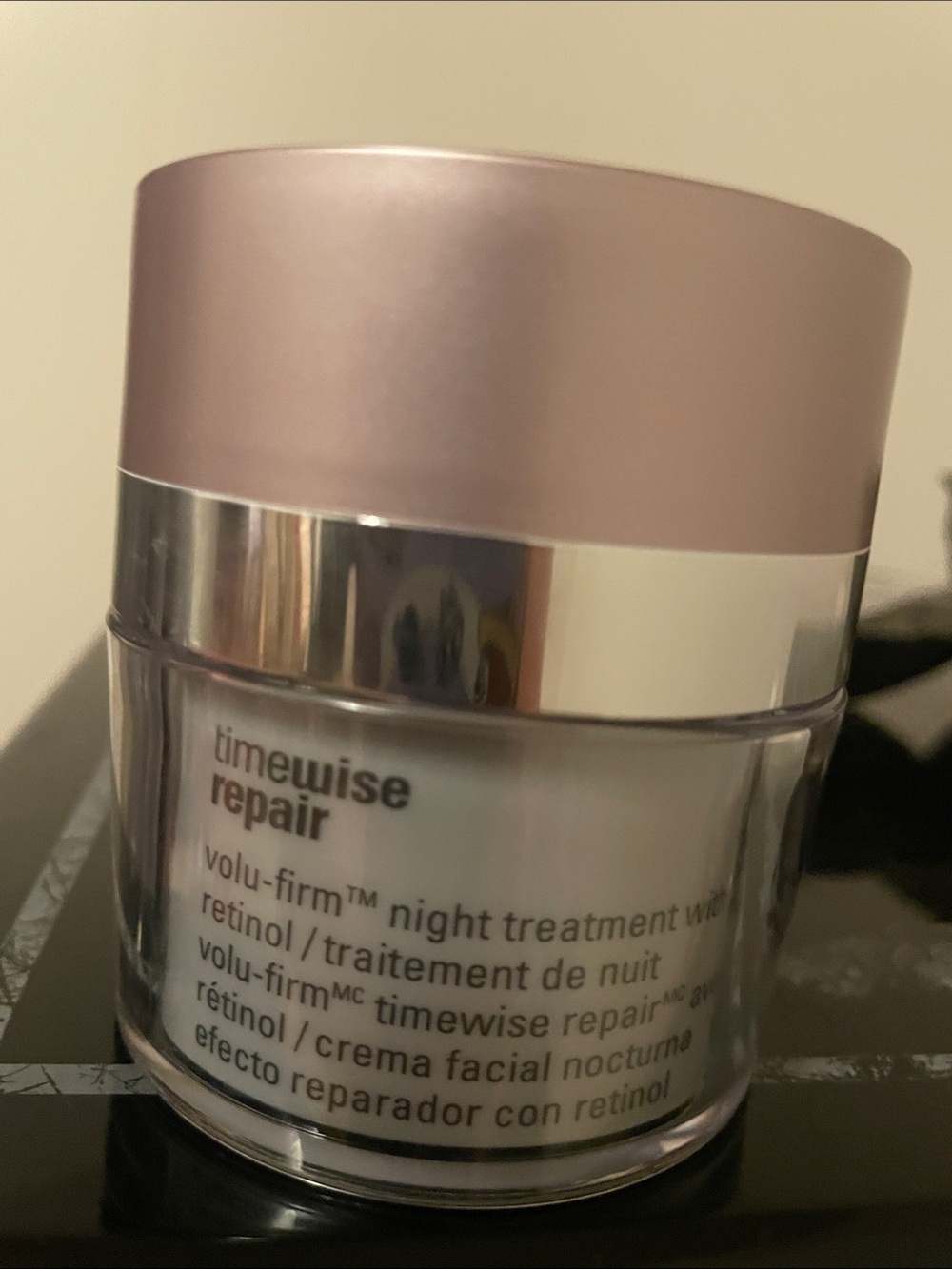 Mary Kay TimeWise Repair Volu-Firm Night Treatment — Pink and Silver